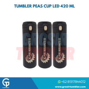 Tumbler Pea cup led 420 ml-PUK Meramote El