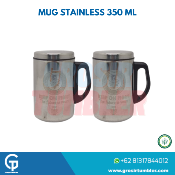 Mug stainless 350 ml - Keep on fight