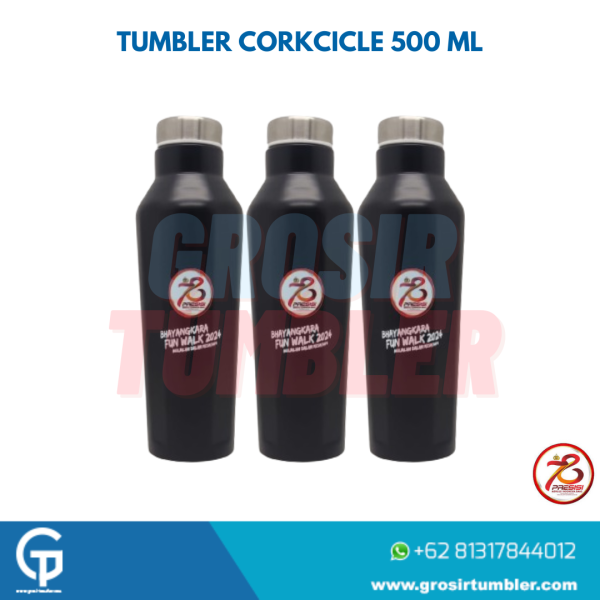 Tumbler-corkcicle-500-ml-leher-panjang-Bhayangkara-Funwalk-2024 - Image 2