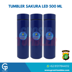 Tumbler sakura led 500 ml - Metro jaya (1)