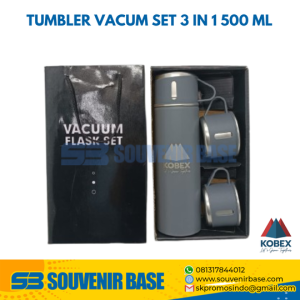 Tumbler vacum set 3 in 1 500 ml - Kobex (1)